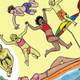 Illustration for article titled Matt Fraction and Mike Allred soundtrack a superhuman pool party